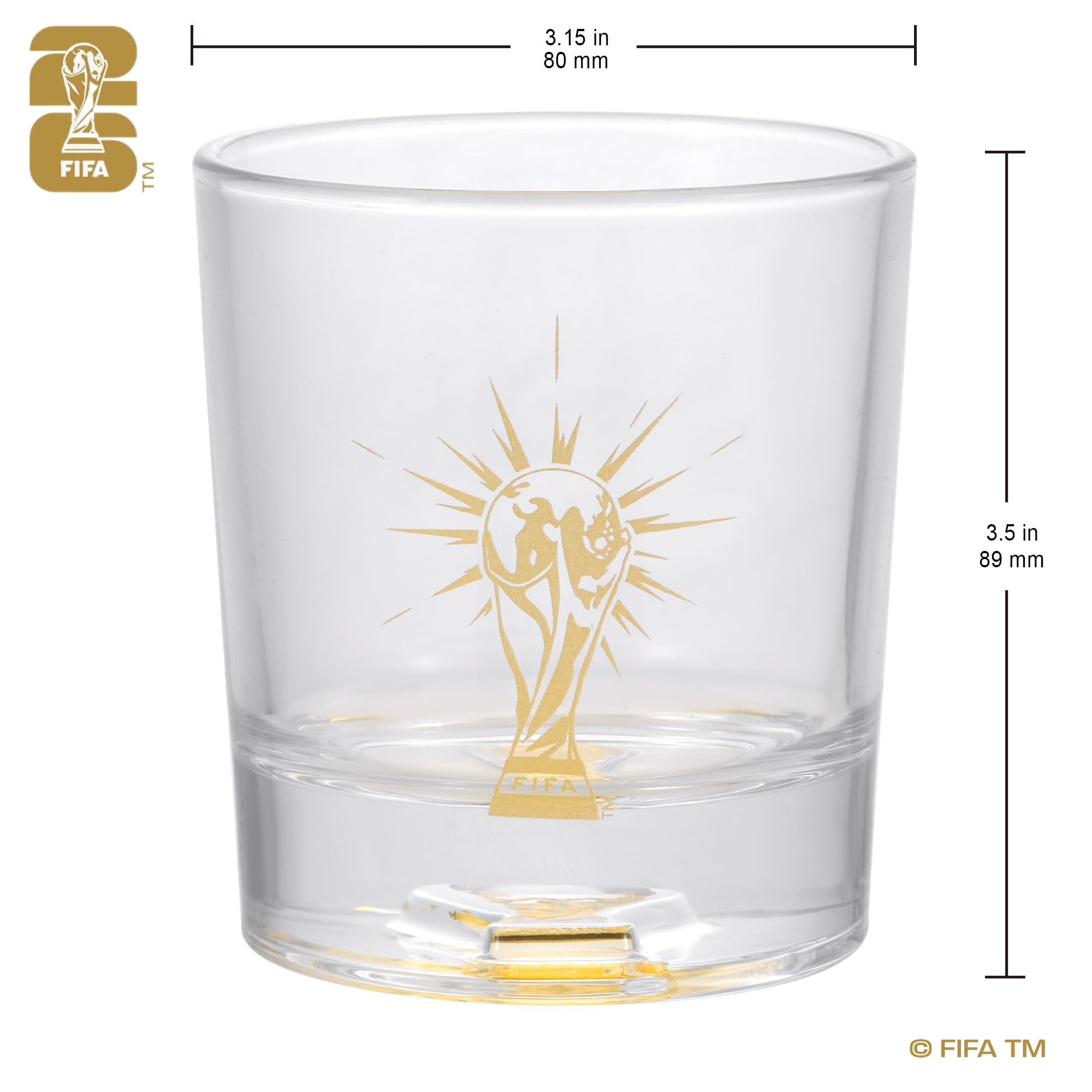 Wagon International World Cup 2026 glass closeup with clarity