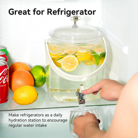 Wagrvuy lightweight, unbreakable dispenser ideal for portable outdoor use.