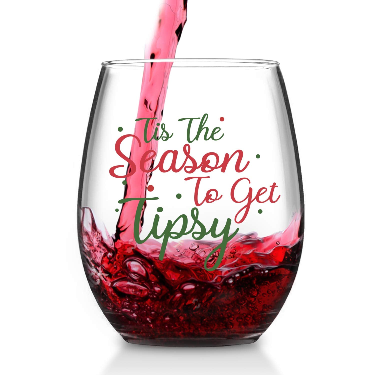 Waipfaru Tis the Season dishwasher-safe glass is easy to care for during holidays.