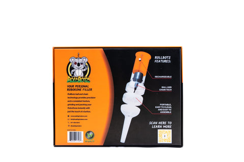 Wakit Grinders RollBotz RoboKone Filler bead-chain milling creates a fluffy texture.