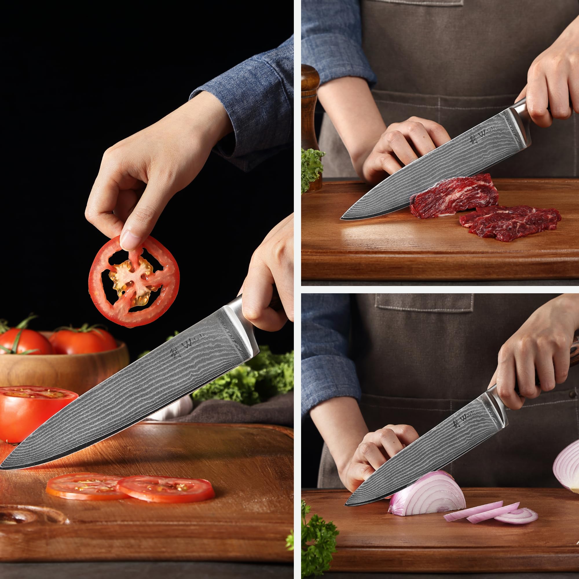 Wakoli EDIB carving knife ideal for roasts and thin, even slices