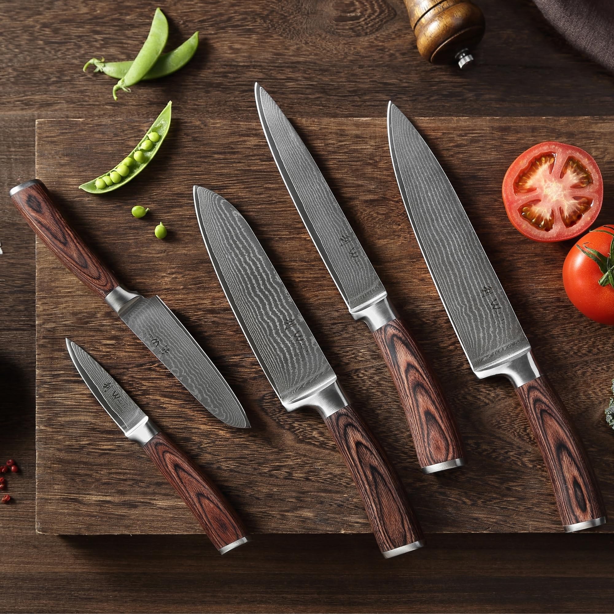 Wakoli EDIB small santoku 4.9 inch blade for precise prep