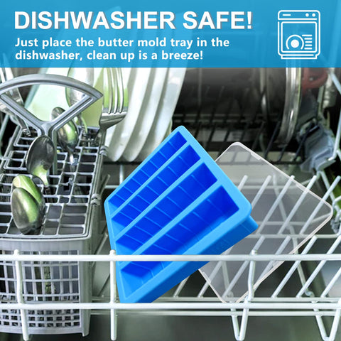 Walfos mold is dishwasher-safe for quick and thorough cleaning.