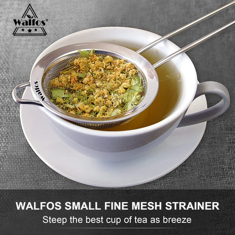 Walfos easy-clean stainless steel surface that rinses clean.