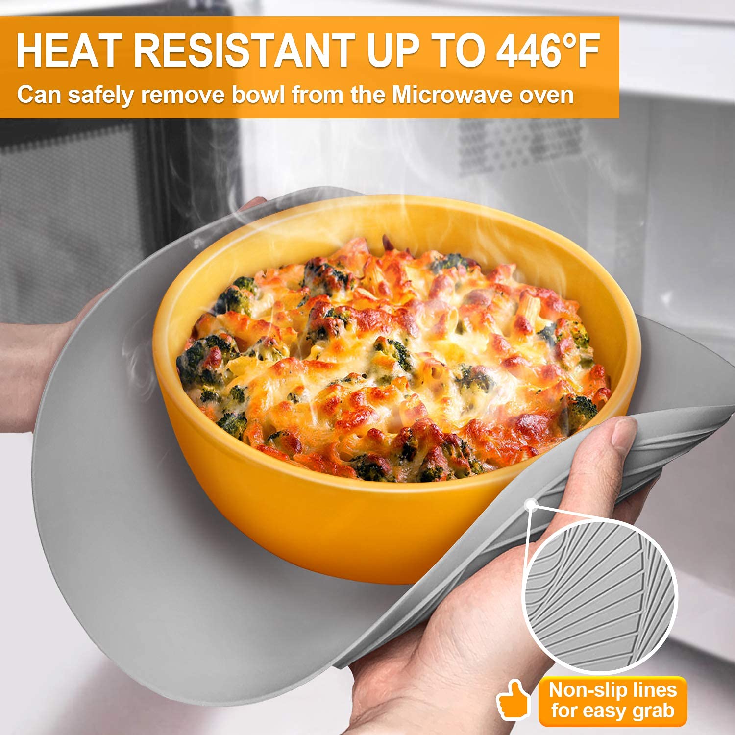 Walfos multi-purpose silicone mat serves as trivet, pot holder, and more.