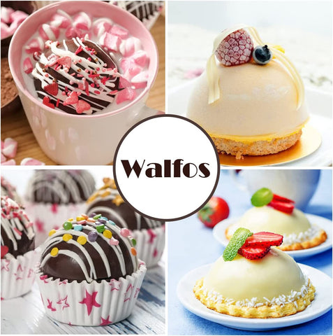 Walfos silicone mold with non-stick release for clean shapes
