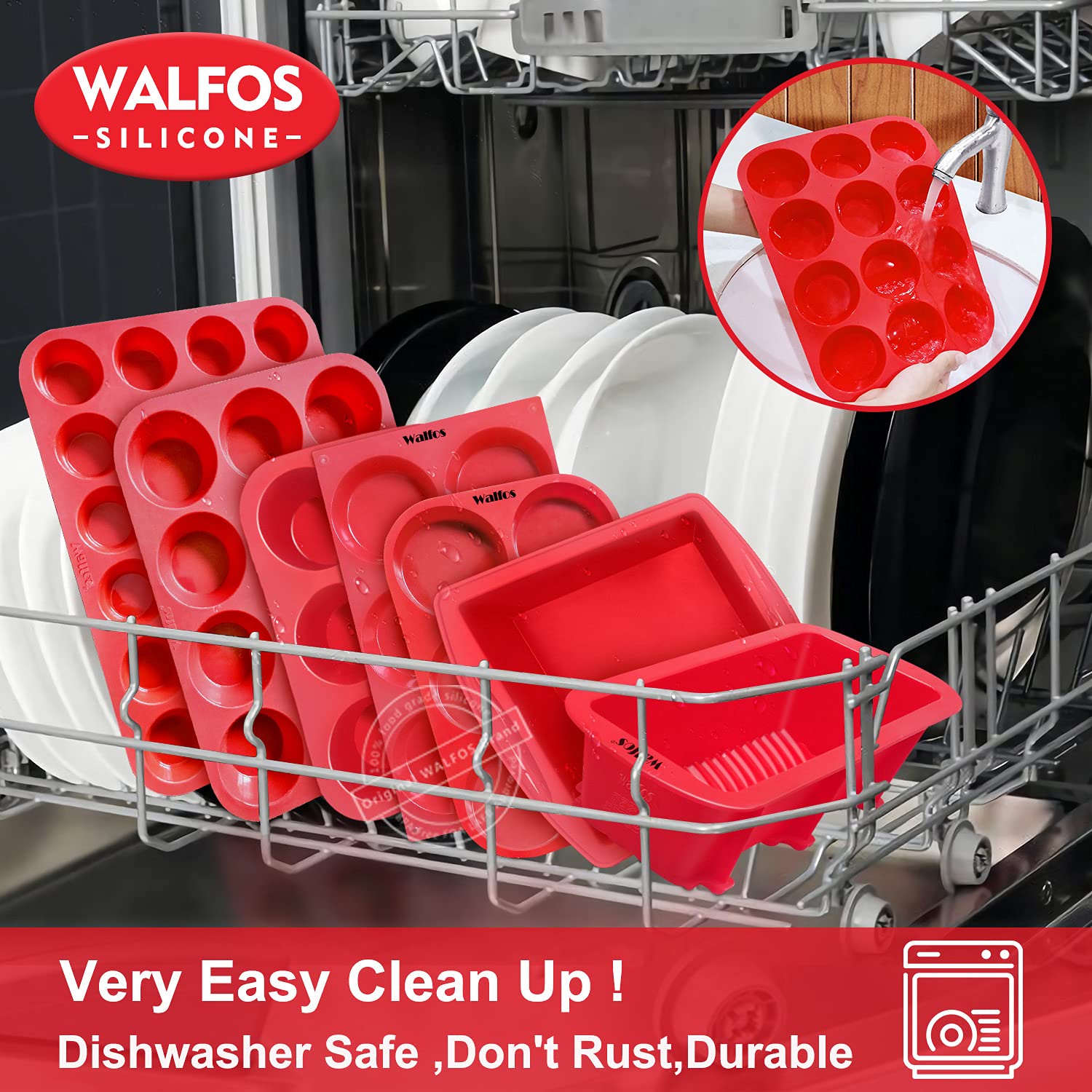 Walfos pan ideas: muffins, cupcakes, mini pizzas, and more.