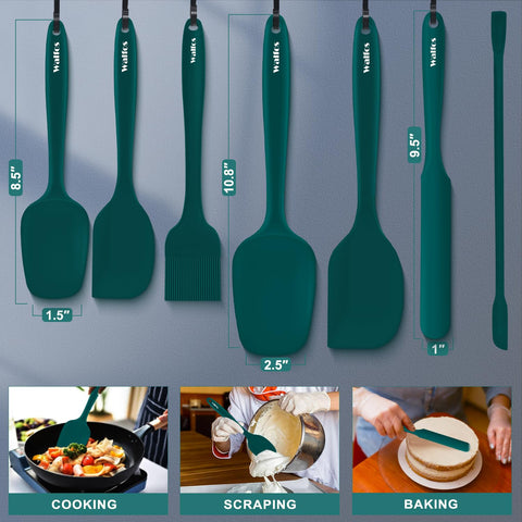 Walfos dishwasher-safe spatula simplifies cleanup after meals