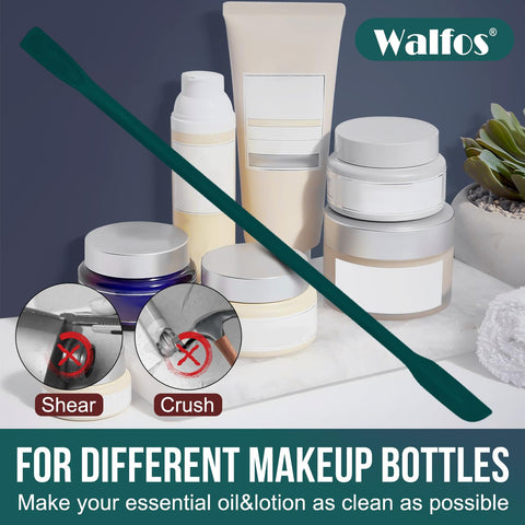 Walfos ergonomic-handle spatula offers comfortable grip during stirring