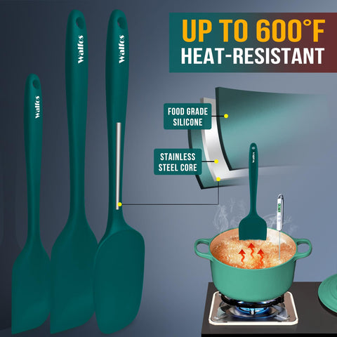 Walfos spatula featuring an internal stainless steel core for durability