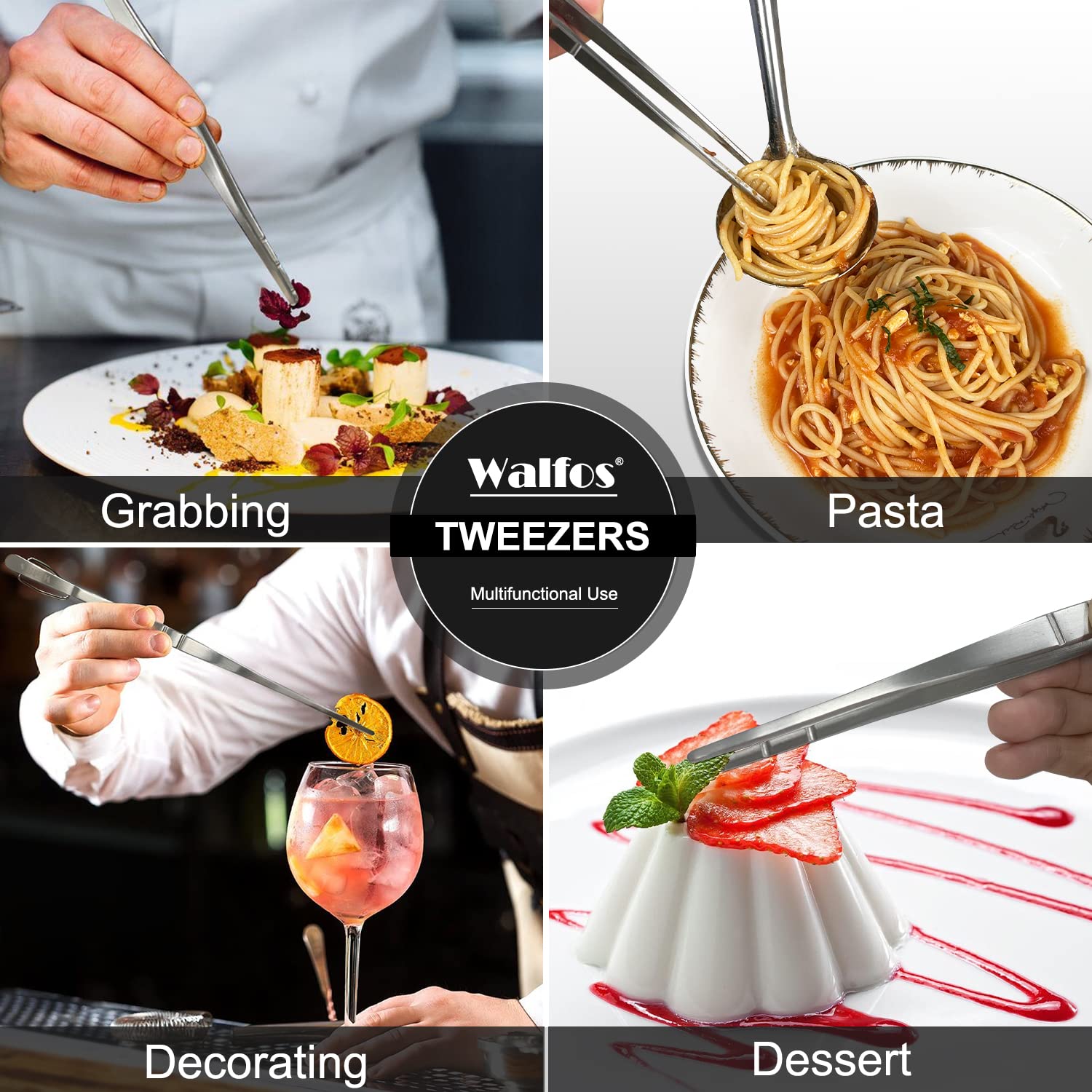 WALFOS dishwasher-safe design for easy cleanup