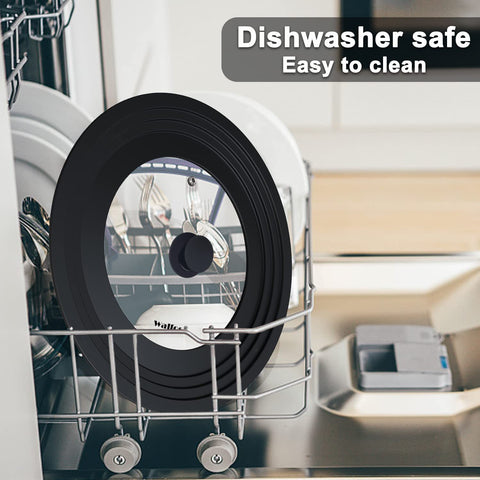 Walfos flat-storage lid saves kitchen space.