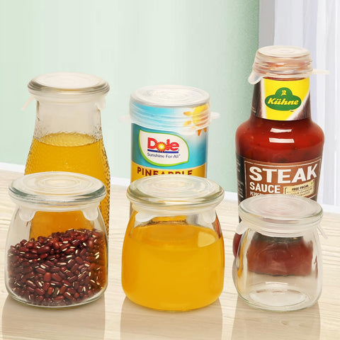 Walgett silicone stretch lid is dishwasher-safe for easy cleaning and reuse.