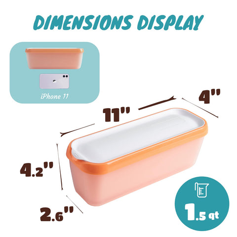 WALL QMER double-wall insulation keeps desserts cold during serving.