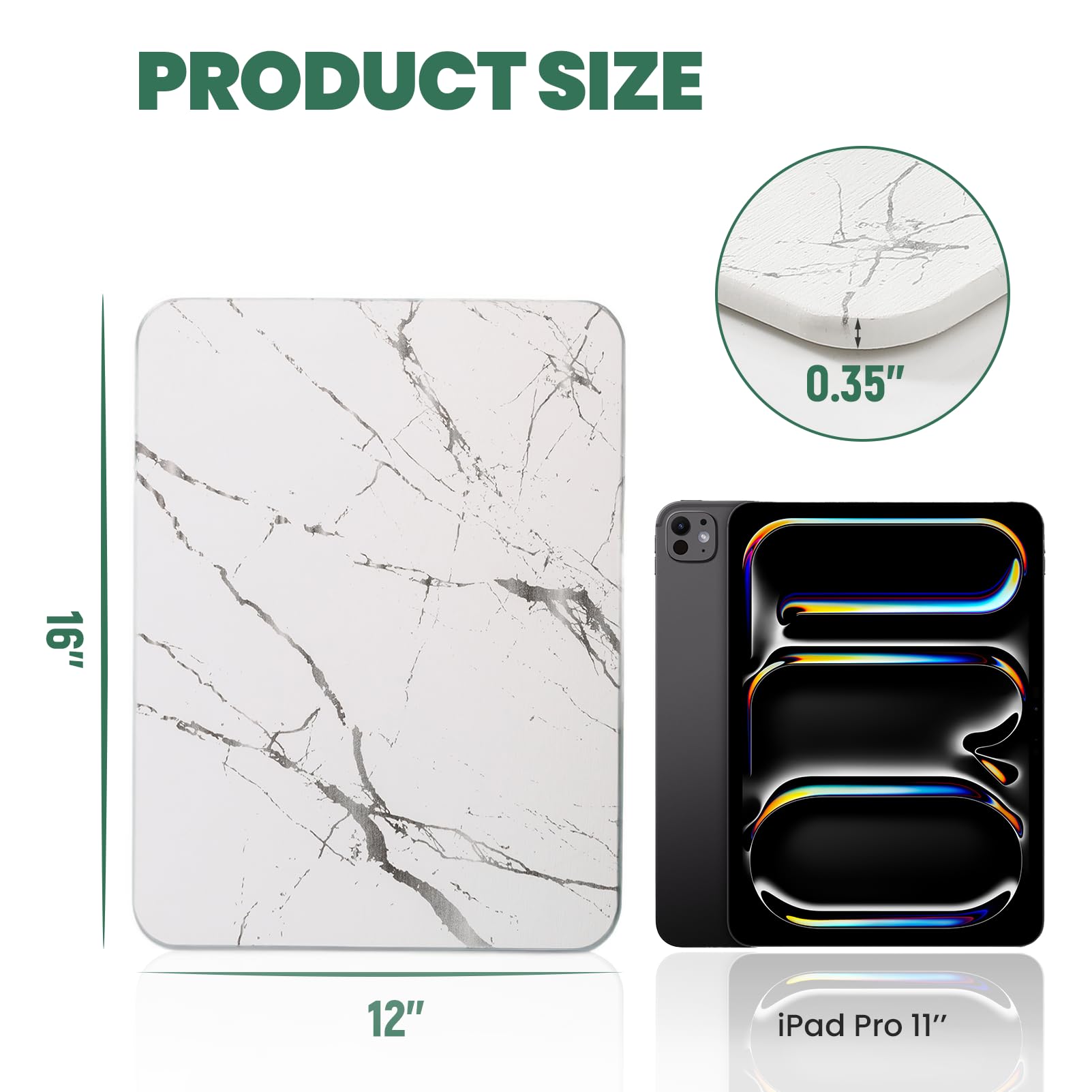 Wall QMER fast-drying mat with silicone feet speeds moisture evaporation