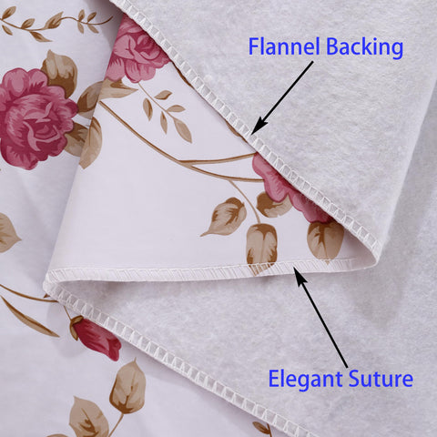 Walrus tablecloth surface is waterproof and stain-resistant for quick cleanup.