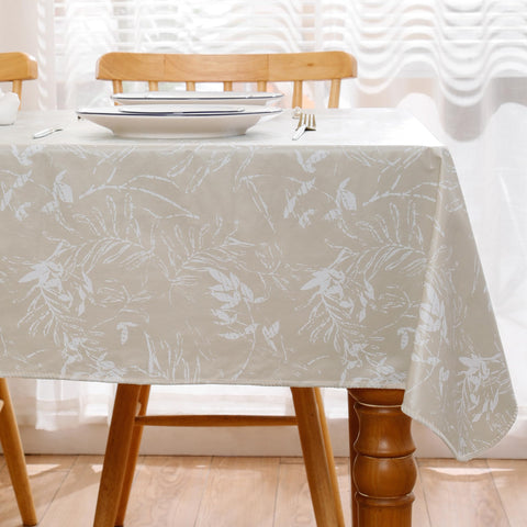 Walrus tablecloth offers waterproof and oil-proof protection for spills.