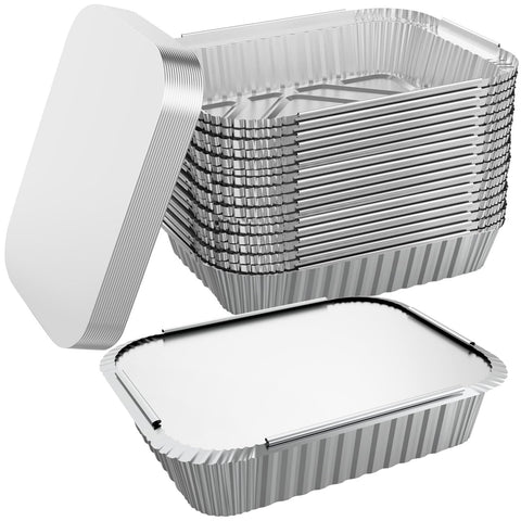 WANBAO 50-pack pans with lids keep hot meals warm for catering.