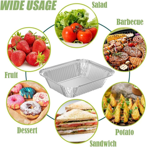 WANBAO stackable disposable pans save storage space in kitchens.