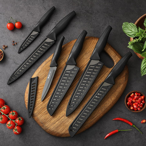 Wanbasion meat-cutting performance close-up emphasizes clean, efficient slicing for everyday meals.
