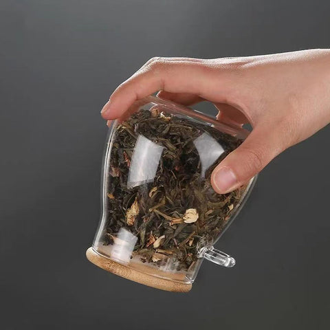 16-ounce capacity ideal for pantry staples like nuts, dried fruit, or pasta.