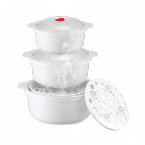 WANGYZJ microwavable bowls in three sizes for dorm storage and flex meals.
