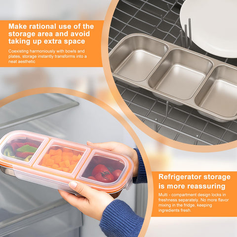 WANHMIF travel-friendly snack organizer keeps snacks fresh on the go.