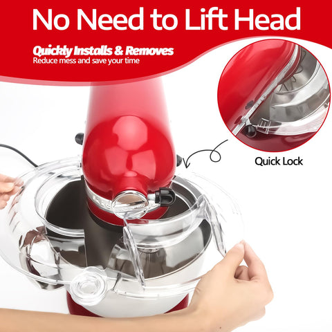 Wanyshapy dust cover protects the bowl interior when not in use.