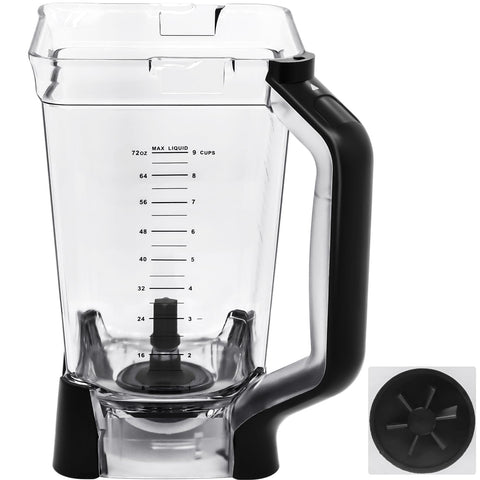 WARDFYT 72oz pitcher front view with Ninja compatibility for easy replacement.