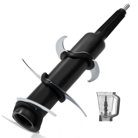 WARDFYT 6 blade replacement for Ninja 72oz pitcher delivers smoother blends for soups and smoothies.