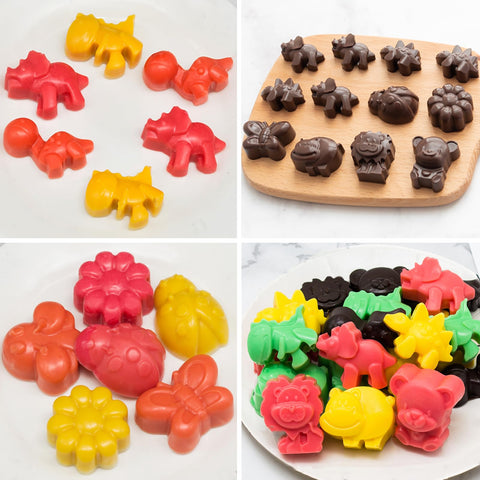 Warm Time butterfly mold provides soft silicone for precise, easy demolding.
