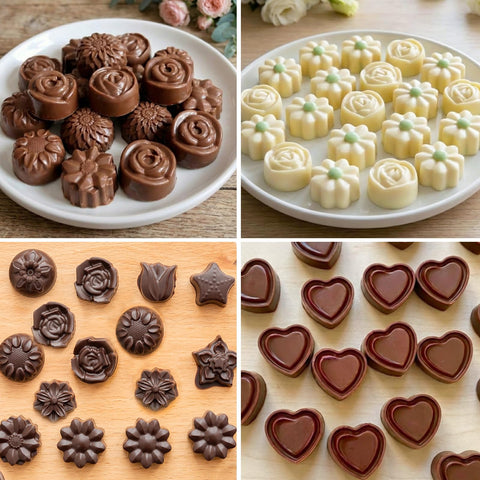Warm Time tulip mold for elegant petal desserts and candies
