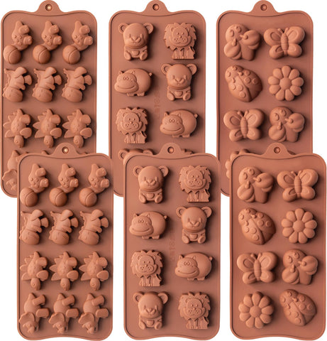 Warm Time dinosaur mold for easy chocolate release and playful desserts.