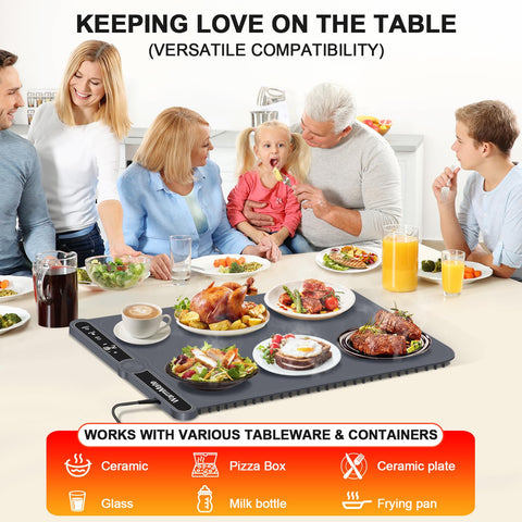 Portable WarmMate suitable for home, catering, or outdoor gatherings