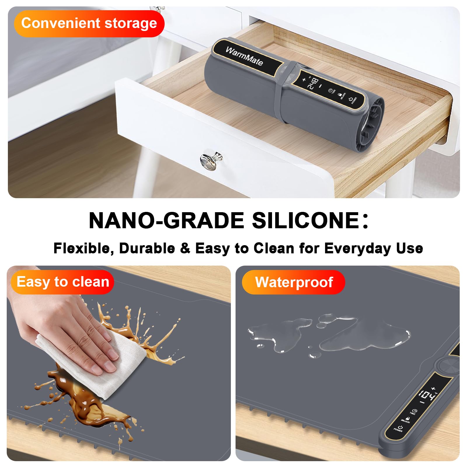 WarmMate compatible with all cookware types for versatile cooking