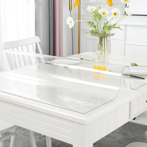 Warmstar 1-5mm thick table protector shown close to emphasize durability.