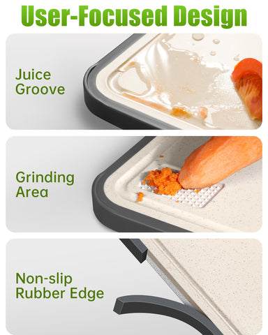 Washour easy-clean surface for quick rinsing