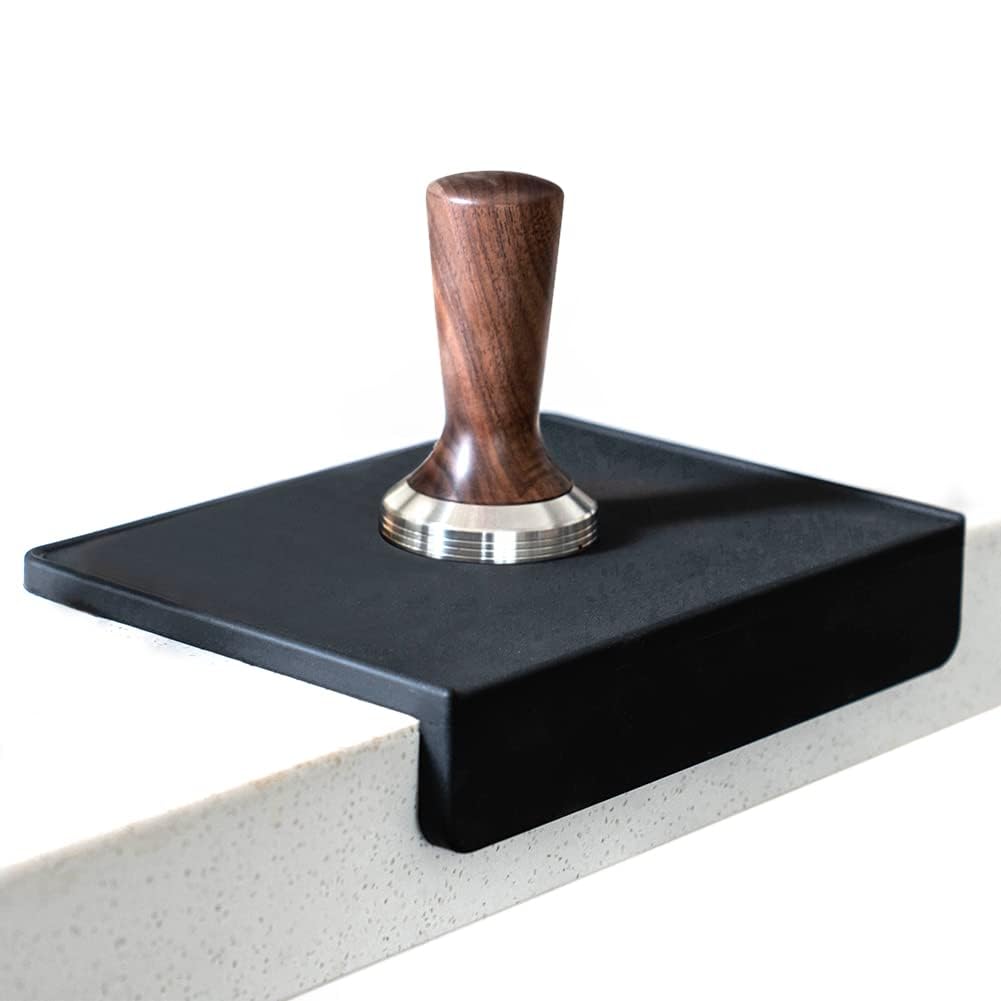 Watchget Espresso Tamping Mat provides an 8x6 inch flat surface for consistent tamping