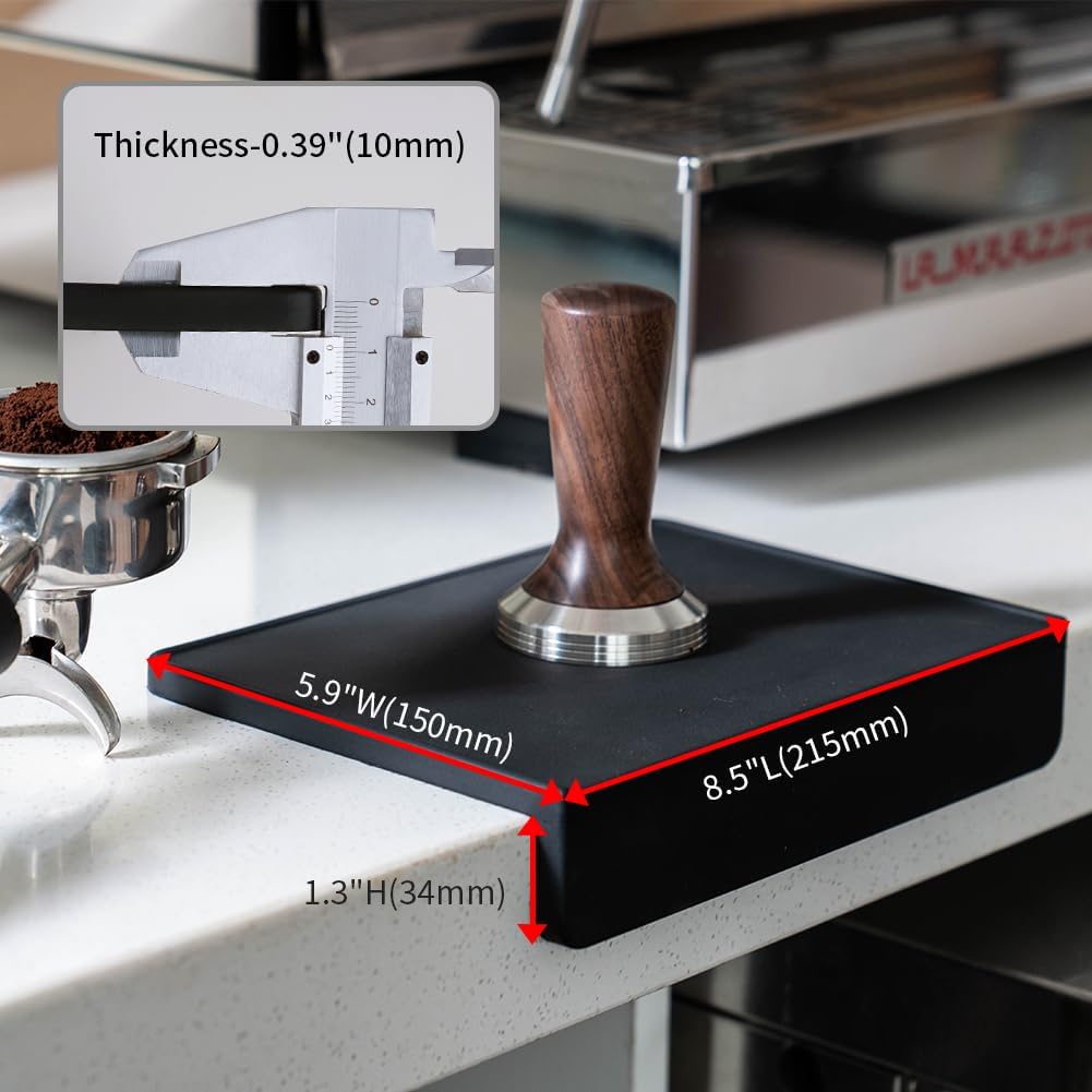 Watchget tamping mat offers non-slip silicone grip to prevent slips during tamping