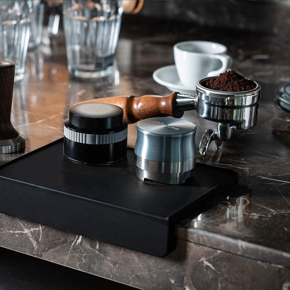 Watchget heat-resistant surface maintains shape when handling hot portafilters