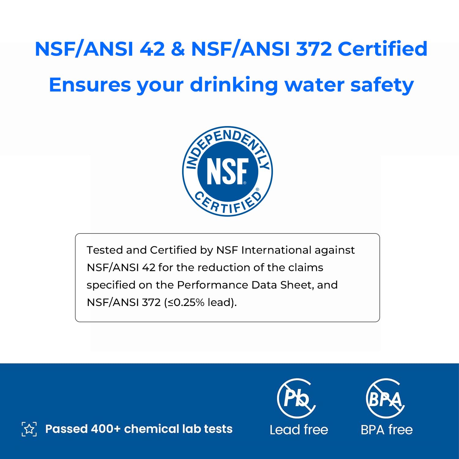 Waterdrop pitcher with lid open, quick refill access