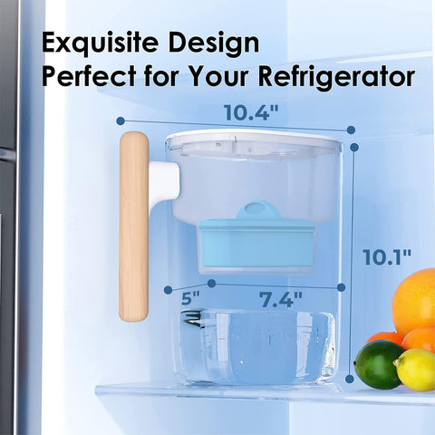 Waterdrop Intelligent indicator helps monitor water quality at a glance.