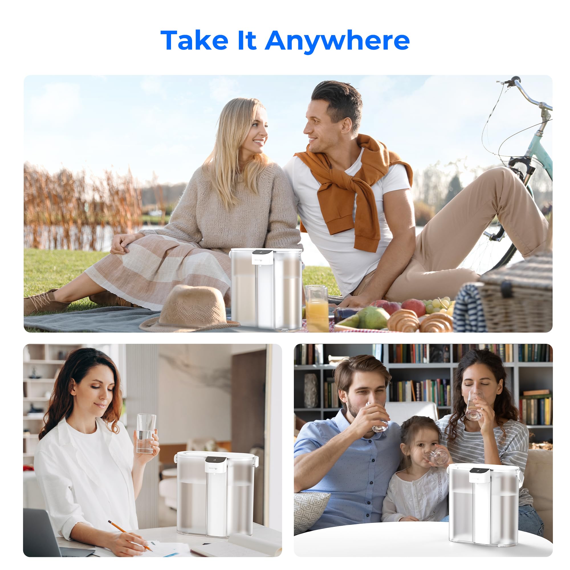 Waterdrop NSF-certified pitcher indicates reliable contaminant reduction.