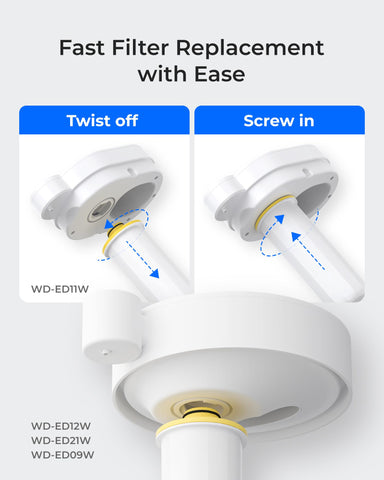 Three-pack Waterdrop filter set suits family hydration upgrades.