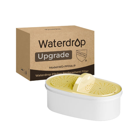 Waterdrop Upgrade filter fits all pitchers for reliable hydration