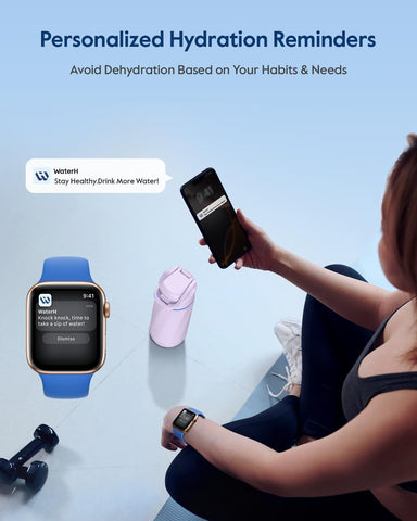 WaterH BOOST bottle wide mouth for easy ice and fruit addition