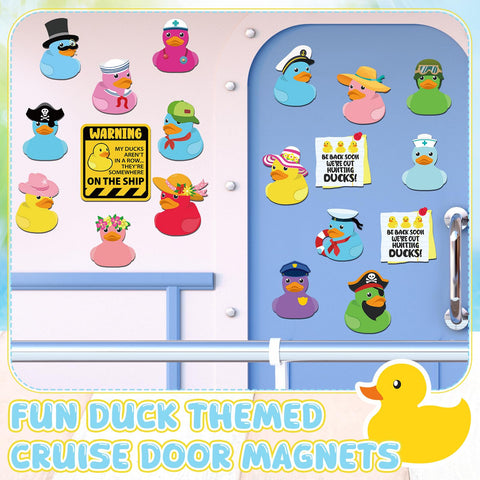 Watersay duck chef door magnet brings personality to cabin and fridge with playful vibes