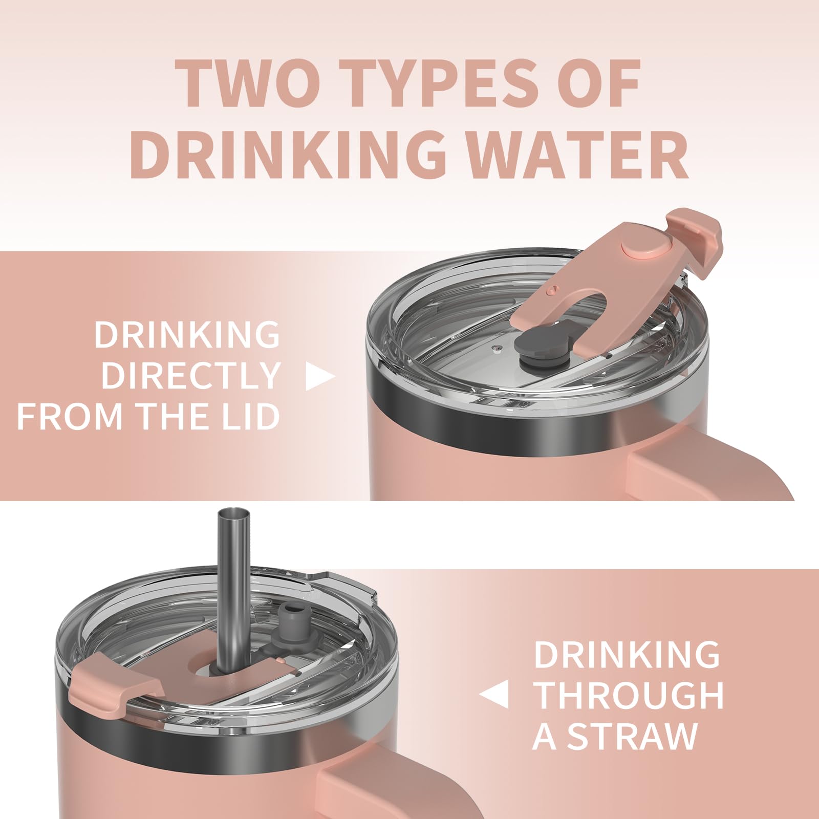 Watersy 304 stainless steel construction offers durable daily use.