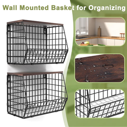 Wawocs storage solution for potatoes and onions in a tidy rack