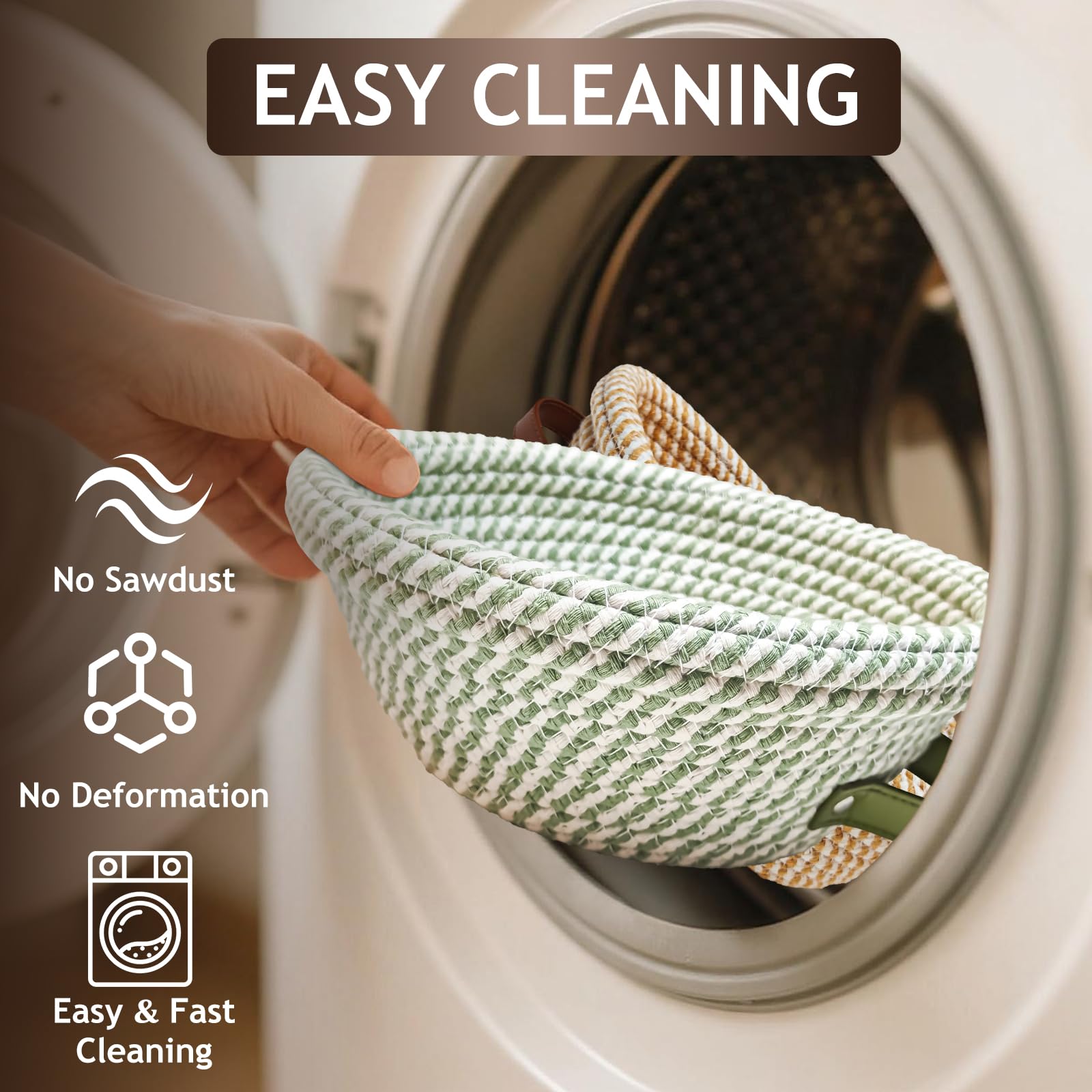 Waysse Banneton linen liner non-stick surface for easy demoulding